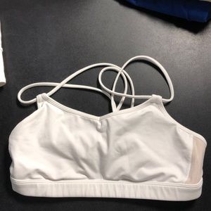 White lululemon bra